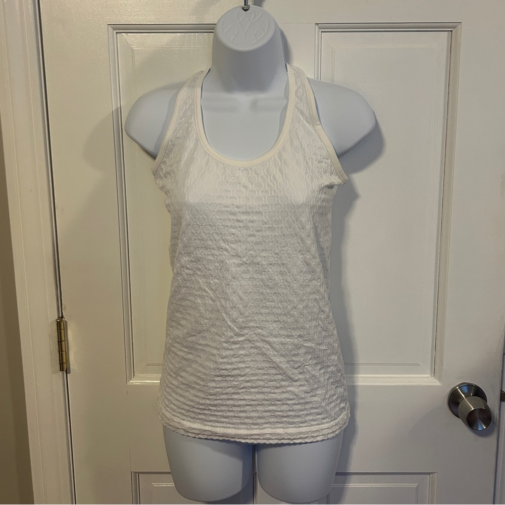 Athleta Textured Racerback Tank Top